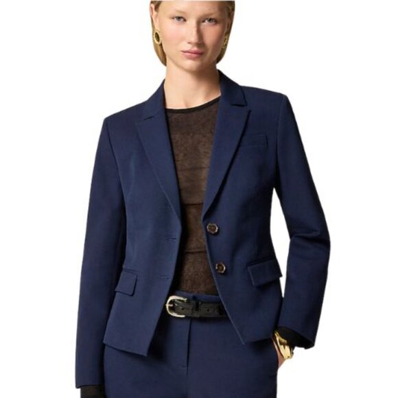 NEW J. Crew Shrunken-Fit Blazer in Bi-Stretch Cotton Blend - Picture 1 of 14